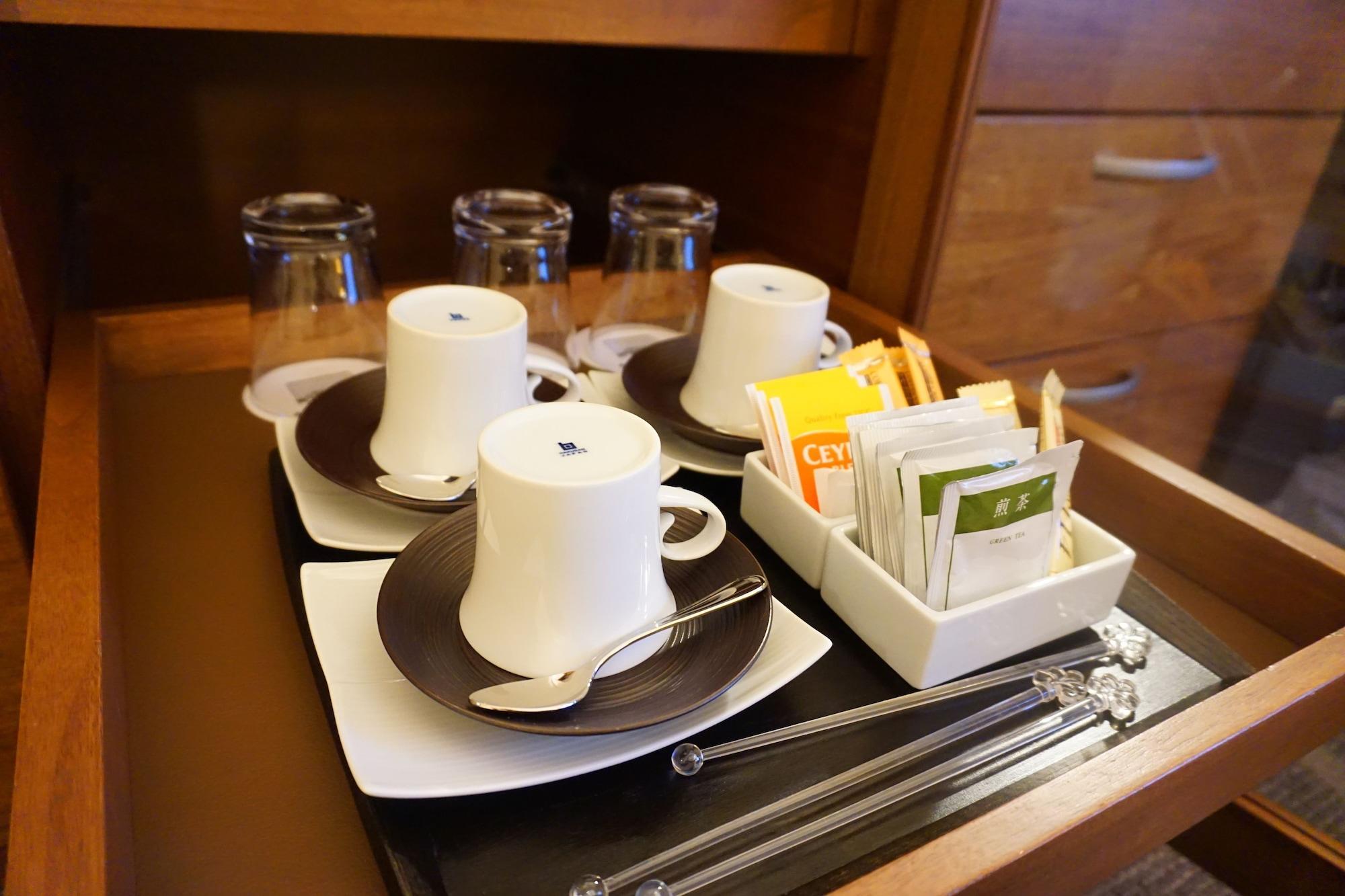 Hotel Nikko Fukuoka Exterior foto A tea tray